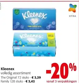 Colruyt Kleenex The Original 72 stuks aanbieding