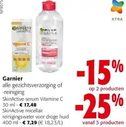 Colruyt Garnier SkinActive serum Vitamine C 30 ml aanbieding