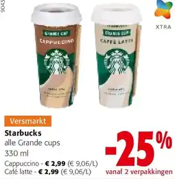 Colruyt Starbucks Cappuccino aanbieding