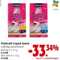 Colruyt Vitakraft Liquid Snack aanbieding