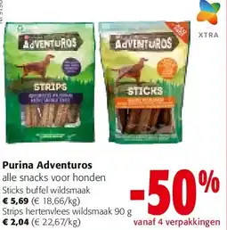 Colruyt Purina Adventuros aanbieding