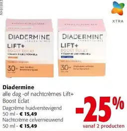 Colruyt Dagcrème huidverstevigend 50 ml aanbieding