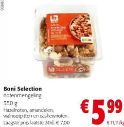 Colruyt Boni Selection notenmengeling 350 g aanbieding