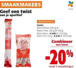 Colruyt Aoste Bistro Patron aanbieding