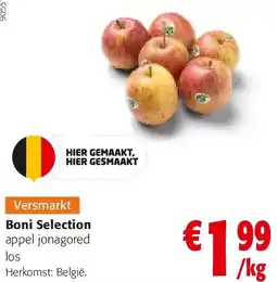 Colruyt Boni Selection appel j aanbieding
