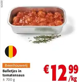 Colruyt Balletjes in tomatensaus aanbieding