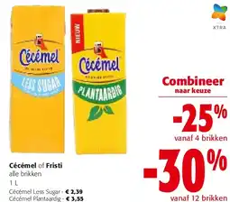 Colruyt Cécémel Less Sugar aanbieding