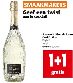 Colruyt Spumante ‘Blanc de Blancs’ Gold Edition aanbieding