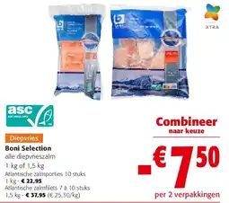 Colruyt Boni Selection alle diepvrieszalm aanbieding