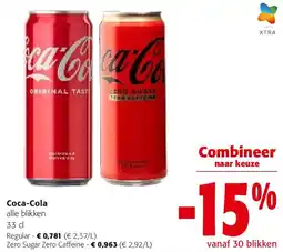 Colruyt Coca-Cola Regular aanbieding