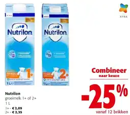 Colruyt Nutrilon groeimelk 1+ aanbieding