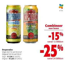 Colruyt Desperados Virgin aanbieding