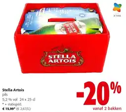 Colruyt Stella Artois pils aanbieding
