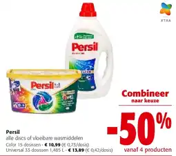 Colruyt Persil Color 15 dosissen aanbieding