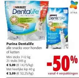 Colruyt Purina Dentalife alle snacks voor honden aanbieding