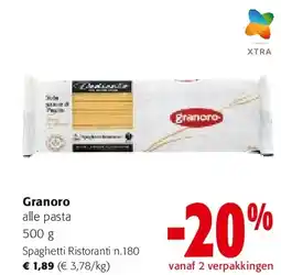 Colruyt Granoro alle pasta 500 g aanbieding