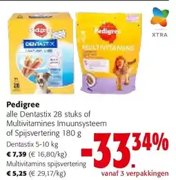 Colruyt Pedigree Dentastix 5-10 kg aanbieding