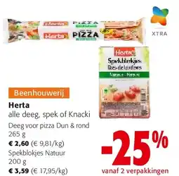 Colruyt Deeg voor pizza Dun & rond 265 g aanbieding
