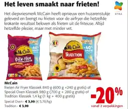 Colruyt McCain Special Oven aanbieding