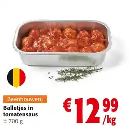 Colruyt Balletjes in tomatensaus aanbieding