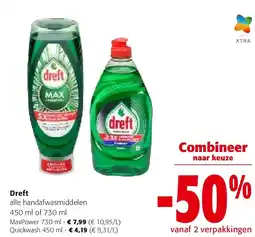 Colruyt Dreft MaxPower 730 ml aanbieding