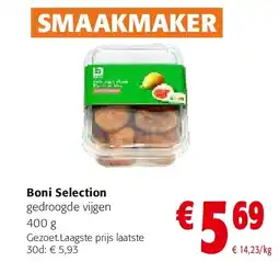 Colruyt Boni Selection gedroogde vijgen 400 g aanbieding