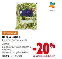 Colruyt Boni Selection fijnproeversmix Rucola 250 g aanbieding