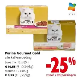 Colruyt Purina Gourmet Gold aanbieding