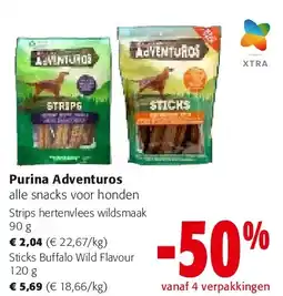 Colruyt Purina Adventuros aanbieding