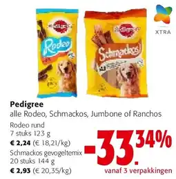 Colruyt Pedigree alle Rodeo aanbieding