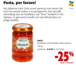 Colruyt Sacla Arrabbiata aanbieding