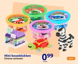 Action Mini-bouwblokken aanbieding