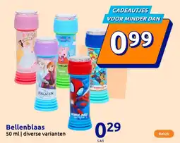 Action Bellenblaas aanbieding