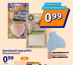 Action Speelgoed opgraafkit aanbieding