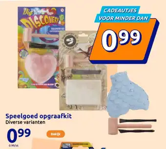 Speelgoed opgraafkit