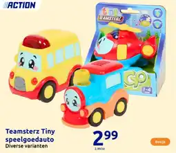 Action Teamsterz Tiny speelgoedauto aanbieding