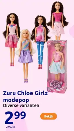 Action Zuru Chloe Girlz modepop aanbieding