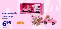 Action Paardentraile r met pop aanbieding