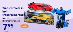 Action Transformers 2- in-1 transformerende auto aanbieding