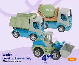Action Wader constructievoertuig aanbieding