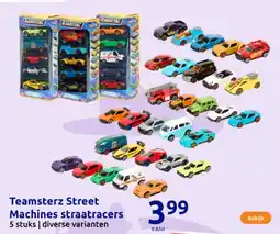 Action Teamsterz Street Machines straatracers aanbieding