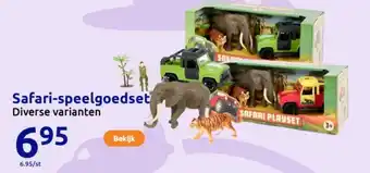 Action Safari Speelgoedset aanbieding