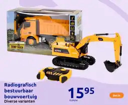 Action Radiografisch bestuurbaar bouwvoertuig aanbieding
