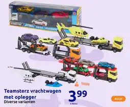 Action Teamsterz vrachtwagen met oplegger aanbieding