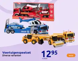Action Voertuigenspeelset aanbieding
