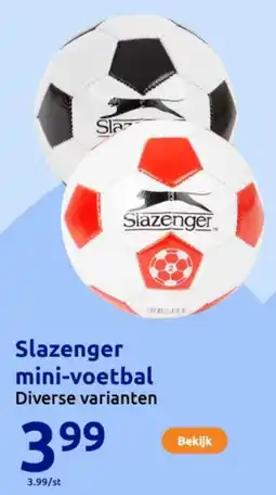Action Slazenger mini-voetbal aanbieding