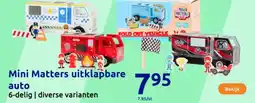 Action Mini Matters uitklapbare auto aanbieding