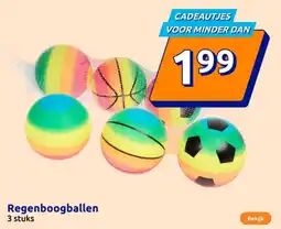 Action Regenboogballen aanbieding