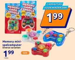 Action Memory mini Spelcomputer aanbieding