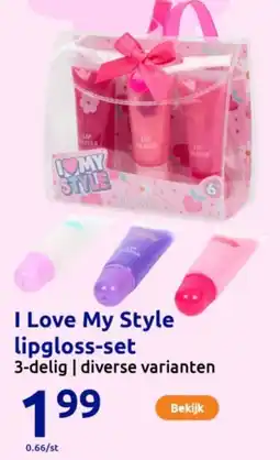 Action I Love My Style lipgloss-set aanbieding